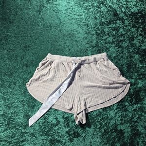 Abercrombie & Fitch Beige Athletic Shorts313